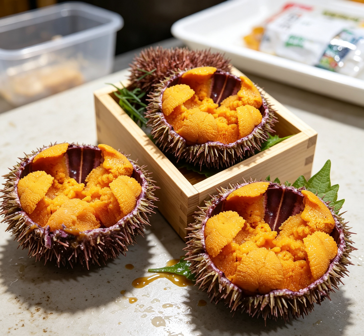 Fresh Sea Urchin Lanterns