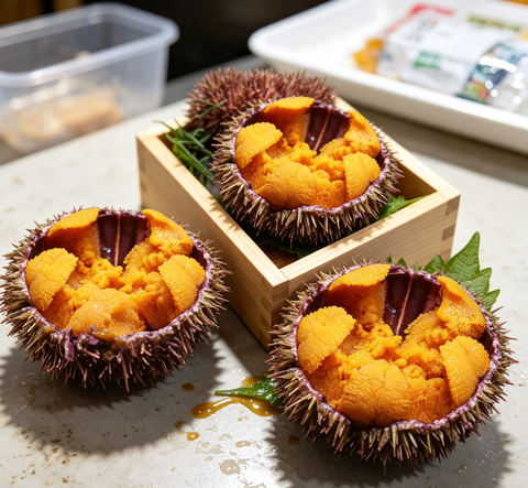 Fresh Sea Urchin Lanterns